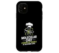 Molecular Gastronomy Chef Stirring Up Trouble Atomic Level Case for iPhone 11