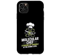 Molecular Gastronomy Chef Stirring Up Trouble Atomic Level Case for iPhone 11 Pro Max