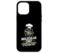 Molecular Gastronomy Chef Stirring Up Trouble Atomic Level Case for iPhone 12 Pro Max
