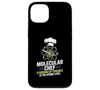 Molecular Gastronomy Chef Stirring Up Trouble Atomic Level Case for iPhone 13