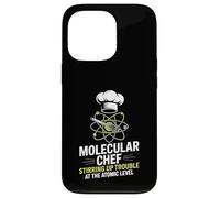 Molecular Gastronomy Chef Stirring Up Trouble Atomic Level Case for iPhone 13 Pro