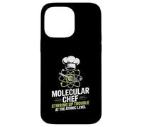Molecular Gastronomy Chef Stirring Up Trouble Atomic Level Case for iPhone 14 Pro Max