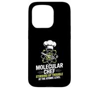 Molecular Gastronomy Chef Stirring Up Trouble Atomic Level Case for iPhone 15 Pro