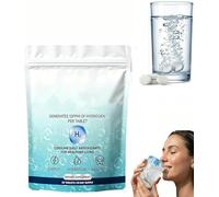 Molecular Hydrogen Water Tablets for Drinking Water,Fast Dissolving,Support Brain Health (1 Box)
