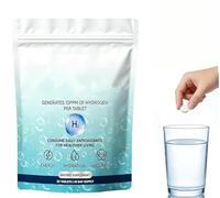 Molecular Hydrogen Water Tablets for Drinking Water,Supports Brain Energy & Health,Quick-Dissolving & Odorless (1)