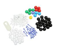 Molecular Model Kit for Organic Chemistry Environmental Plastic Material Laboratory Teaching Tool Constructs C H O N Molecules Inorganic Tutorials Stimulates Learning Interest Exercise Practical Skill