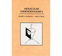 Molecular Thermodynamics by Donald A. McQuarrie (1999-11-01)