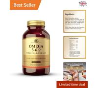 Molecularly Distilled Omega 3-6-9 Softgels - 120 Count for Pure Health