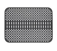MOLEDINO Kitchen Silicone Sink Mat Large 17"x12.5",Sink Liner Protector Sink Drainer Mat Silicone Dish Drying Mat for Kitchen Counter,Drip Mat Heat Resistant & Non-Slip (Grey)