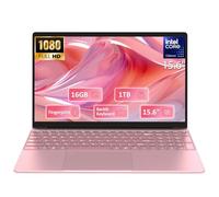 Molegar 15.6" Student Laptop with Backlit Keyboard|16GB RAM 1TB SSD Laptop Computer|1920×1080 FHD Eye Protection Display|Fingerprint|38Wh Large Capacity Battery|180°Open Angle|WiFi|Webcam|BT 4.2|HDMI