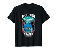 Molekini Crater Maui, Hawaii for Subbama Value Graphic T-Shirt, Men, Black, S