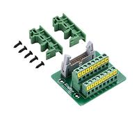 Molence IDC16 2x8 Pins Male Header Breakout Board Terminal Block Connector