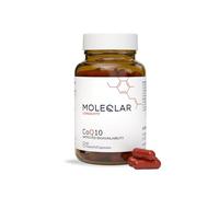 MoleQlar Coenzyme Q10 Capsules Pack of 60, Dietary Supplement with Ubiquinone from Fermentation, Capsule Form for Convenient Daily Use, Suitable for 30 Servings, Easy Daily Supplement Intake