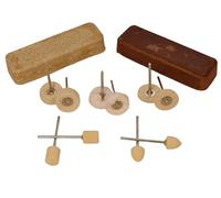 Moleroda Plastic and Resin Polishing Kit - 10-Piece Set with Compounds for Acrylic, Polycarbonate, Epoxy, Resin Art - Dremel Compatible, Professional-Grade Results, Made in the UK