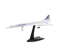 MOLERRI 1/200 Concorde Supersonic Passenger Aircraft Air France Airways Model for Static Display Collection