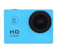 MOLERRI 1080P HD Action Camera LCD Screen Waterproof 30m Sports Action Cam for Bicycle, Motorcycle, Skiing, Diving Blue