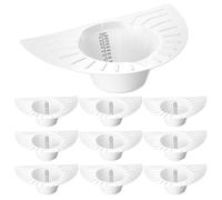 MOLERRI 10Pcs Urine Collection Hat for Toilet Stool Sample Collection Kit Toilet Hats,Pee Catcher Urine Collector, 30oz/900cc