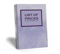 MOLERRI 1PCS Blood Sugar Log, Blood Sugar Tracker, Diabetes Journal Blood Sugar Log for Man/Women