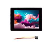MOLERRI - 2.41 Inch AMOLED Touchscreen Development Board 600x 450 Display with Case for HMI LVGL GUI ESP-IDF