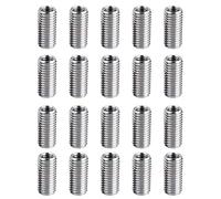 MOLERRI 20 Pcs Thread Reducing Nuts Threaded Reducers Adapters M8 Male to M6 Female Thread