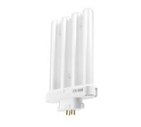 MOLERRI 220V 27W 4 Pin Rows 6500K Double-H Quad Tube Compact Fluorescent Lamp Light Bulb