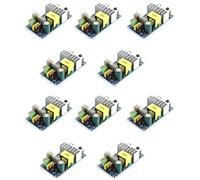 MOLERRI 24V 4A-6A AC-DC Switching Power Supply Modules 10-Pack High Power Design with Overcurrent& Short Circuit Protection