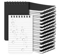 MOLERRI 28PCS Waterproof Notebook 3x5 All-Weather Spiral Pocket Notepad Write in The Rain Waterproof Notepad