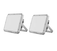 MOLERRI 2PCS Portable LED Camping Tent Light Rechargeable Searchlight Outdoor Emergency Lighting Waterproof Hanging Night Lamp