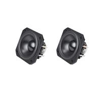 MOLERRI 2Pcs Speakers 8 Ohm 25W Rectangular High Fidelity Speakers Audio for Home Theater