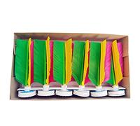 MOLERRI 6Pack Kick Shuttlecock Foot Exercise Outdoor Toy Game Kick Game Indoor Outdoor for Kids Adults Teens Color