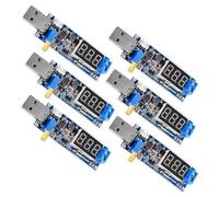 MOLERRI 6Pcs USB Boost Converter Set Kit 3.5V-12V to 1.2V-24V DC-DC Step Up Power Supply Module Voltage Regulator Kit