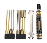 MOLERRI 9 in 1 RC Tool Kit, RC Car Tool Kit RC Hex Driver Screwdriver Set for RC Car Hobby Tools