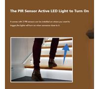 MOLERRI ES32 Stair Controller PIR Sensor 32CH Single Color 2CH RGB Pixel SPI LED Strip Dimmer Stairway Light Controller 5V-24V