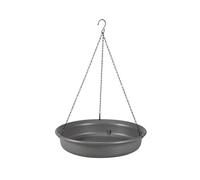 MOLERRI Hanging Bird Bath Hanging Bird-Feeder Garden Bird Bat Bird Feeder Plate Hanging Tray Bird Bath Tray for Outdoors