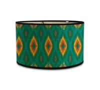 MOLERRI Lamp Shades Print Oval Lamp Shade 30 * 30 * 20CM Vintage Lamp Shades for Chandeliers and Floor Lamps D