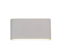 MOLERRI LED Wall Sconce Waterproof Outdoor Wall Lamp Indoor Outdoor Wall Lighting Fixtures Living Room Bedroom Hallway Corrido White Large