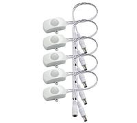 MOLERRI Mini PIR Infrared IR Sensor Detector Switch Module DC 6V 12V 24V 5A PIR for LED Strip Light (White)