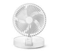 MOLERRI Portable Four Season Three Stage Fan withFlexible Wireless Folding Wall Hanging Year-Round Comfort A