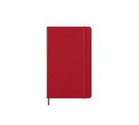 Moleskine 12 Monate Tagesk. 26 A5 1T=1S Geb Rot, M