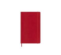 Moleskine 12 Monate Tagesk. 26 A5 1T=1S Kt Rot, Mo