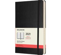 Moleskine 12M Daily L Planner in Midnight Moleskine Midnight