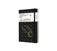 Moleskine - 18-Month Weekly Planner/Diary, Harry Potter Limited Edition Weekly Planner 2021/2022, Weekly Notebook with Hard Cover and Elastic Closure, Size Large 13 x 21 cm, Colour Black, 208 Pages