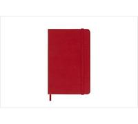 Moleskine 18-Month Weekly Planner 2022/2023 Pocket 9x14cm, Hardcover, Elastic Closure, Scarlet Red