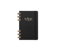 Monthly and Weekly Spiral Agenda 12 Months 2024, Agenda 2024, Size Large 15x21, Hard Cover and Elastic Closure, Colour Black