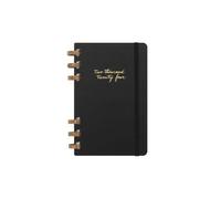 Monthly and Weekly Spiral Agenda 12 Months 2024, Agenda 2024, Size Large 15x21, Hard Cover and Elastic Closure, Colour Black