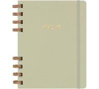 Moleskine 2024 12-month Xl Student Life Spiral Planner: Crush Kiwi 8056598856316