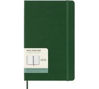 Moleskine - 2025 12-Month Weekly Large Hardcover Notebook Myrtle Gre - O245z