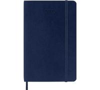 Moleskine - 2025 12-Month Weekly Pocket Softcover Notebook Sapphire - O245z