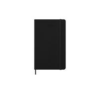 Black Large Daily Hard 12M Diary 2026