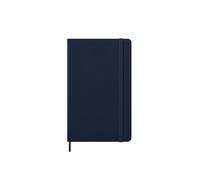 Moleskine Daily Planner, Daily Agenda 2026 12 Months, With Hard Cover and Elastic Closure, Large Format 13x21, Blue Color